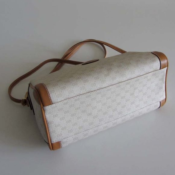 new GUCCI Micro GG vintage gold hardware crossbody bag - Picture 6 of 10